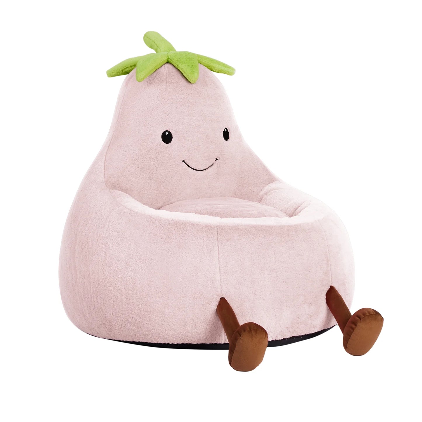 Sink into Cloud-Like Comfort: The Huggable Eggplant Bean Bag Chair