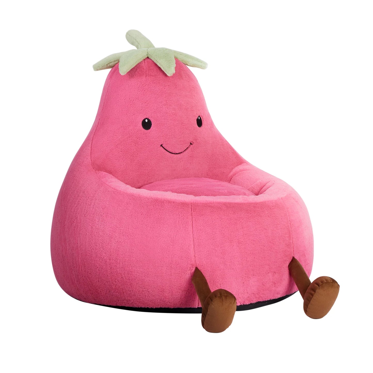 Sink into Cloud-Like Comfort: The Huggable Eggplant Bean Bag Chair