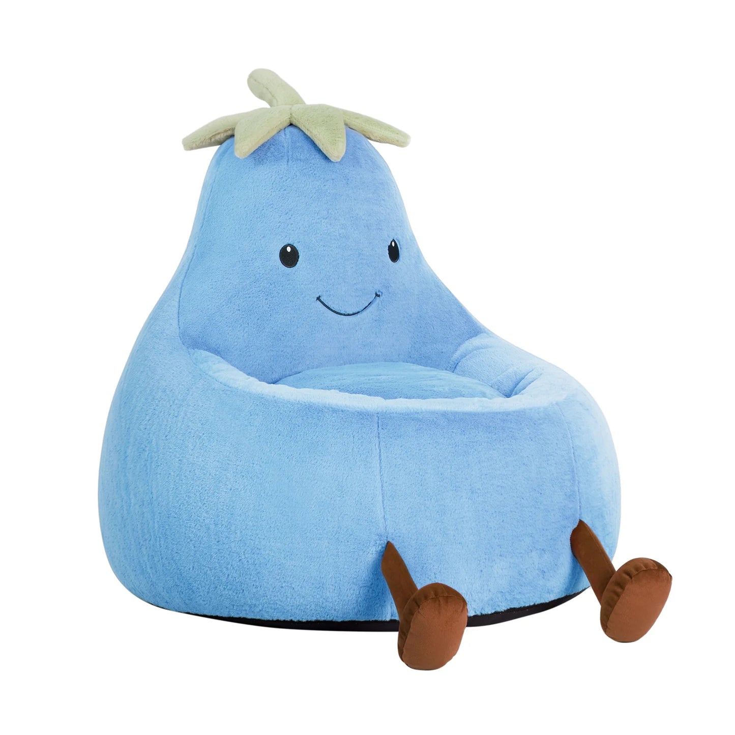 Sink into Cloud-Like Comfort: The Huggable Eggplant Bean Bag Chair