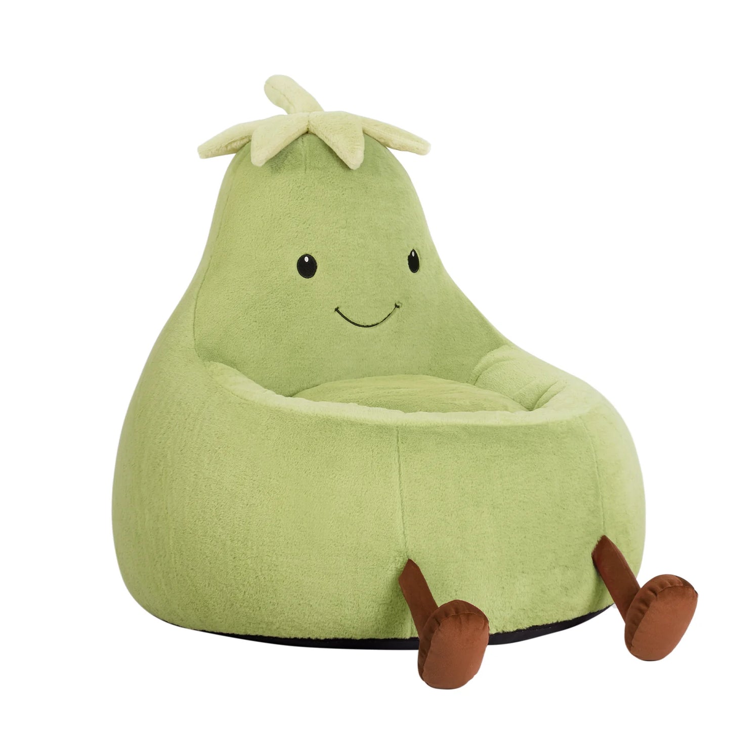 Sink into Cloud-Like Comfort: The Huggable Eggplant Bean Bag Chair