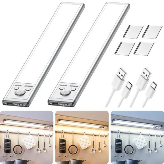 76LED Wireless Motion Sensor Light - Ideal for closets, cabinets, wardrobes, bathrooms, stairwells, and various other environments