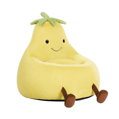 Sink into Cloud-Like Comfort: The Huggable Eggplant Bean Bag Chair